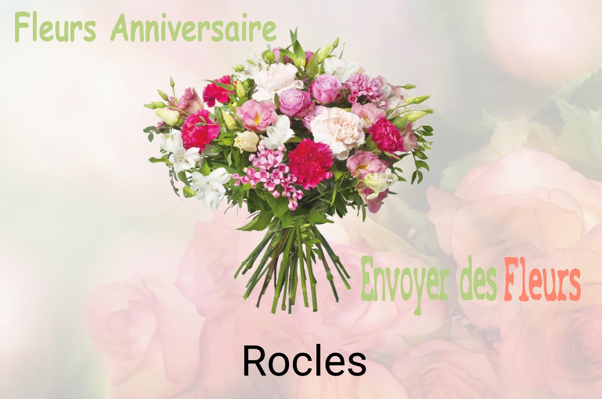 Bouquet de fleurs d’anniversaire livré à Rocles