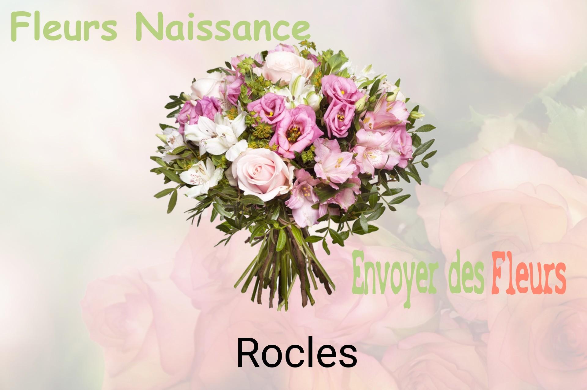 Bouquet de fleurs de naissance livré à Rocles